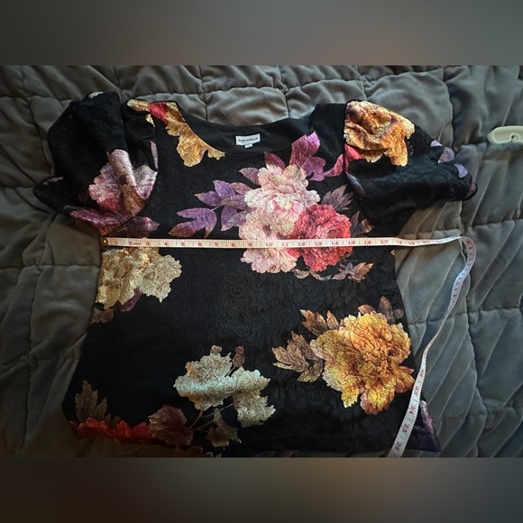 The Odells Floral Lace Top| Sz M - Picture 10 of 11